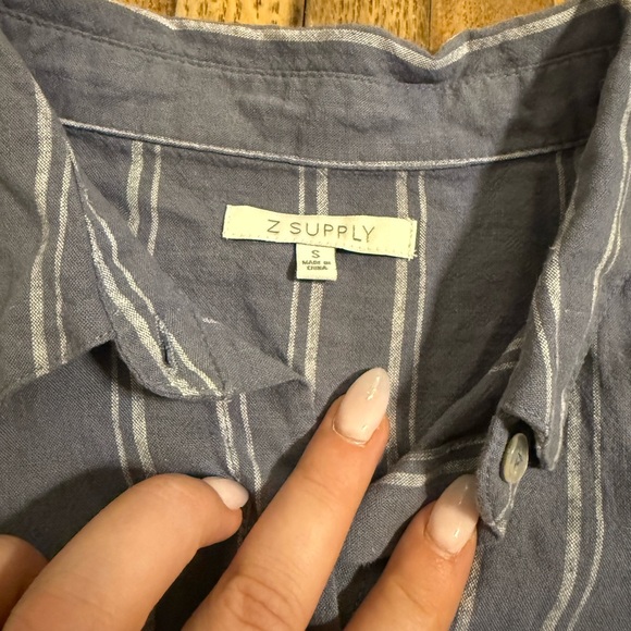 Blue Striped Shirt - Picture 2 of 4